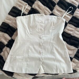 Elegant White Women's Top